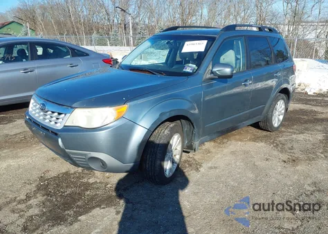 2011 Subaru Forester 2.5X Premium from USA, damaged, VIN JF2SHADC0BH752590